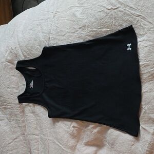 Under Armour Heat Gear Black Workout Tank Size Medium